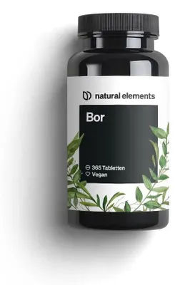 Obrázok produktu pre Tablety s obsahom bóru – 365 tabliet na 12 mesiacov
