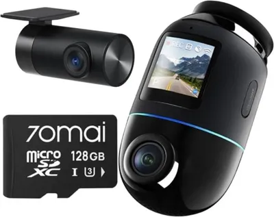 Zdjęcie produktu dla Wideorejestrator 70mai X800 4K Dual + karta 70mai SD 128GB