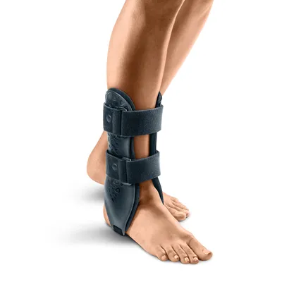 Produktbild von Sprunggelenkorthese Malleo-Cast Foam schwarz>>>>