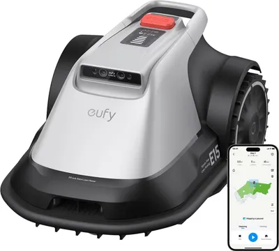 Obrázok produktu pre Eufy E15, Robotická kosačka na trávu, 808 m², 20,3 cm, 2,5 cm, 7,5 cm, 18°