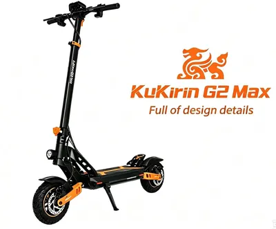 Produktbild von G2 Max Elektroroller mit Sitz für Erwachsene, 10‑Zoll‑Geländereifen, Akku 48V 20,8Ah, max. Traglast 120 kg, IP54