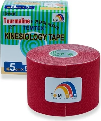 Image de Bande Temtex Classic rouge 5 cm