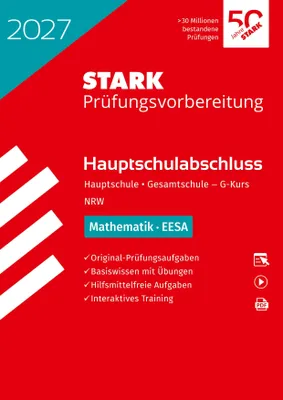 Produktbild von STARK Mathematik - Hauptschulabschluss (EESA) 2027 NRW - Prüfungsvorbereitung