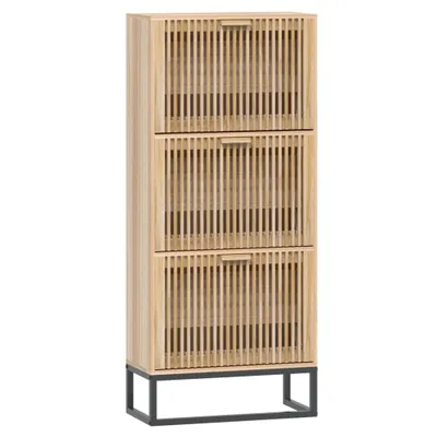 Produktbild von Schuhschrank 52x25x120 cm Holzwerkstoff