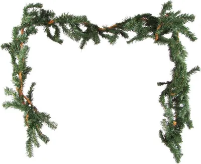 Produktbild von Tannengirlande Weihnachtsgirlande 2x 2,7m Maibaum Weihnachtsdeko Türdekoration