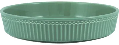 Produktbild von Greengate Kuchenform ALICE DUSTY GREEN Grün Keramik Backform 25 cm