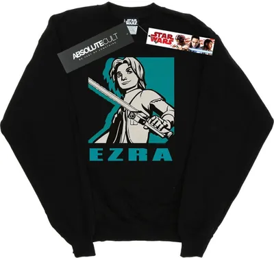 Produktbild von Star Wars - "Rebels Ezra" Sweatshirt für Herren BI46786 (L) (Schwarz)