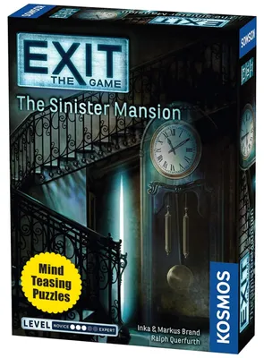 Immagine prodotto di Thames & Kosmos EXIT: The Sinister Mansion, Gioco da tavolo, Strategia, 12 anni, 60 minuti, Gioco per famiglie
