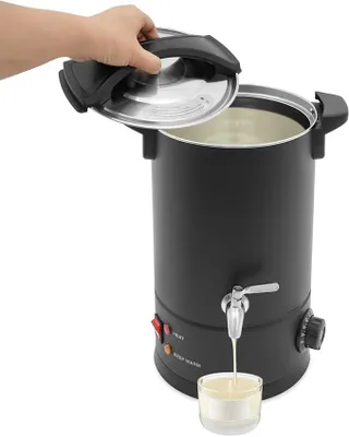 Produktbild von 8L Wax Melting Pot für DIY Set zum Kerzenherstellen, Elektrischer Wachsschmelzer 86 °F–230 °F Adjustable, Schnelles Aufheizen Wachskocher, Kerzen Selber Machen Set, Home & Commercial