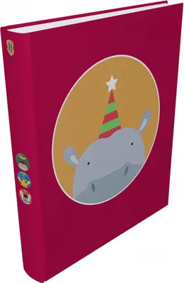 Produktbild von Henzo Jumbo-Fotoalbum „Jungle Elefant“, 29 x 33 cm, 100 weiße Seiten