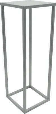 Produktbild von Moderner Loft Blumenständer SILBER 185/K-16-1P-100S