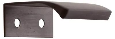 Produktbild von Edge Straight Möbelgriffe für Küchenschränke Griffleiste Schubladen Griff 40 mm Aluminium schwarz matt