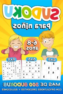 Produktbild von Sudoku Kinderpuzzlebuch - Geduld und Logik für Kinder - 316 verschiedene Schwierigkeitsgrade - 108 Seiten - Lernspiel für Kinder