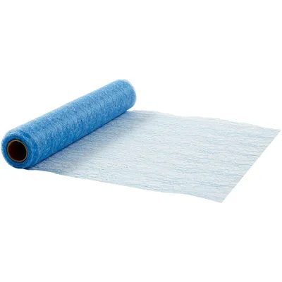 Produktbild von Creativ Company Tischläufer Netzstoff hellblau 10 Meter Dekoration