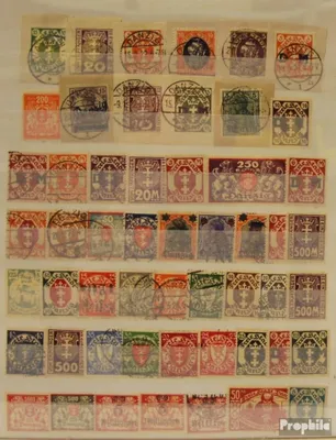 Image de Solidchoice - 50 timbres différents de Dantzig, destinés aux collectionneurs
