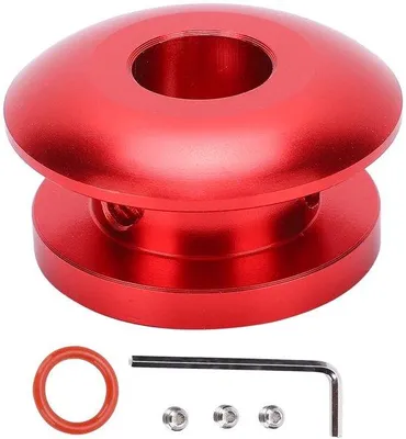 Immagine prodotto di Pulsante universale per cambio marcia - Limitatore di velocità - Copertura in tessuto - Fermo - Soluzione di sicurezza per il cambio marcia con inversione di marcia - Include viti/chiave - Pulsante del cambio marcia