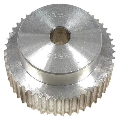 Zdjęcie produktu dla Koło pasowe, P: 3 mm, 48 zębów, pasek 9 mm, aluminium, 3M, Ozdowski