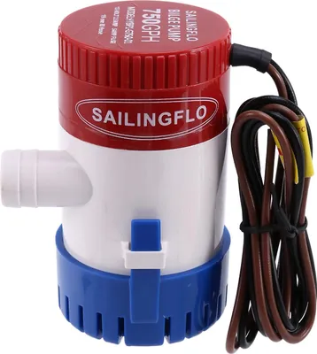 Obrázek produktu pro 12V 750gph mini lodní kalové čerpadlo, 12V ponorné kajakové čerpadlo, vodní čerpadlo, elektrické, voltové, zahradní oplachovací čerpadlo