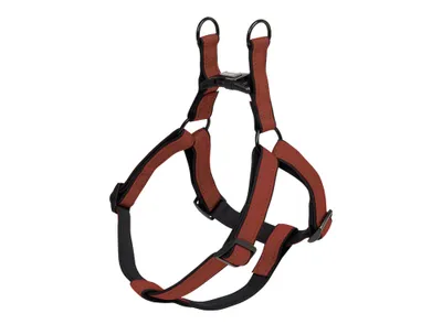 Produktbild von Nobby Classic Reflect SOFT, Hund, Zugfreier Gurt, L, Braun, Metall, Nylon, Einfarbig