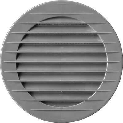 Produktbild von Rundes Gitter Mit Gitter Fi 90 Grau - Rx 02-220