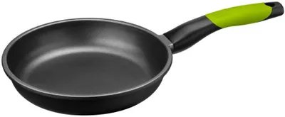 Produktbild von BRA A121455, Rund, Allzweckpfanne, Schwarz, Grün, PTFE, Aluminium, Gas, Induktion