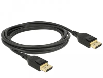 Zdjęcie produktu dla DeLOCK 85660, 2 m, DisplayPort, DisplayPort, Męska, Męska, 7680 x 4320 px