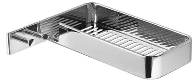 Immagine prodotto di Gedy Il GIGLIO, ripiano angolare, 250x42x215 mm, cromato