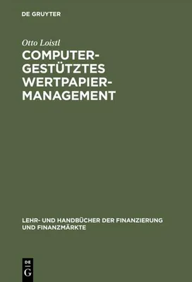Produktbild von Computergestütztes Wertpapiermanagement