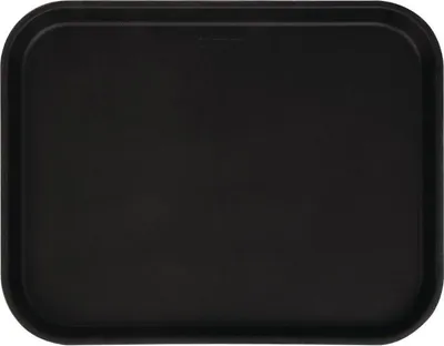 Obrázek produktu pro Cambro Camtread obdélníkový protiskluzový laminátový podnos černý 45,7 cm