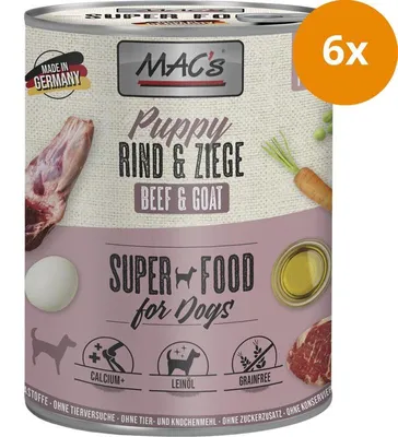 Produktbild von MAC's Puppy Rind & Ziege 800 g