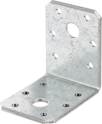 Immagine prodotto di Alberts 846794 Connettore angolare, zincato sendzimir, 60 x 60 x 45 mm, set da 50