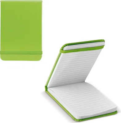 Produktbild von Reporter Notizbuch / DIN A6 / 160 S. / liniert / PolyurethanHardcover / Farbe: hellgrün