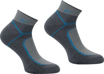 Obrázek produktu pro Regatta - dámské kotníkové ponožky "Trail", směs merino vlny RG12295 (35,5 EU - 38 EU) (ocelová barva/modrošedá)