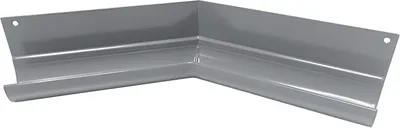 Zdjęcie produktu dla Renoplast System rynnowy R50 na tarasy i balkony, Narożnik wewnętrzny 135°, Szary