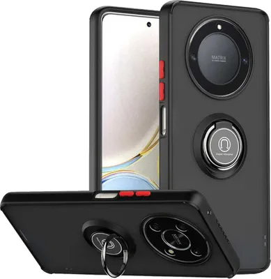 Obrázek produktu pro Pro Honor Magic 5 Lite / X9a TPU / PC Design Ring Magnet Cover Pouzdro na mobilní telefon Ochranné kryty