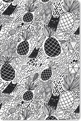 Produktbild von MuchoWow® Mauspad Mousepad Muster - Dschungel - Obst 18x27 cm - Mousepads - Maus Mat - Pad - Mausunterlage
