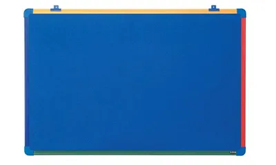 Produktbild von Bi-Office Kinder-Filztafel "Schoolmate" blau 600 x 450 mm