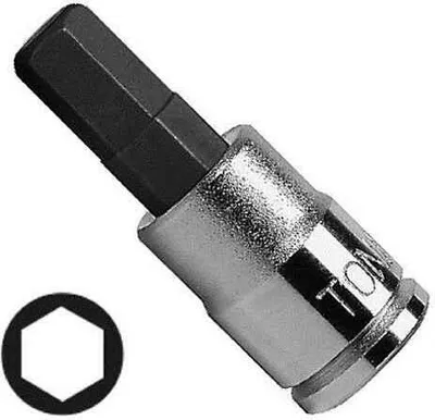 Image de douille Allen 1/4" 5mm TONA EXPERT