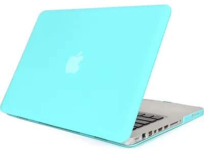 Produktbild von Mobigear Schutzhülle für MacBook Pro 15 Zoll (2008-2012), Hartschale, MacBook Case - Türkis - Modell A1260 / A1286