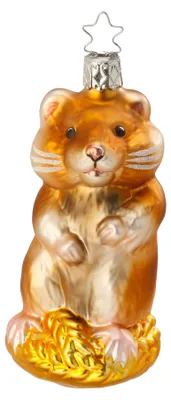 Produktbild von Christbaumschmuck Hamster 11cm