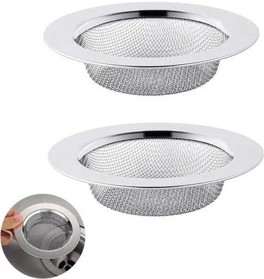 Obrázek produktu pro Nerezové odtokové síto, 7,8 cm, pro kuchyňské dřezy a koupelny