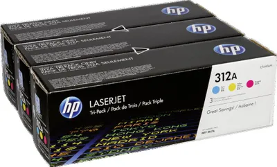 Productafbeelding van HP Toner multi pak CF 440 AM C M Y nr 312 A