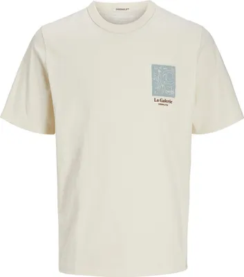 Produktbild von Jack & Jones Noto Kurzarm-t-shirt Beige L Mann Beige L