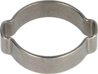 Zdjęcie produktu dla Opaska zaciskowa, Zacisk do węża z 2 uchami, 10mm, stal nierdzewna