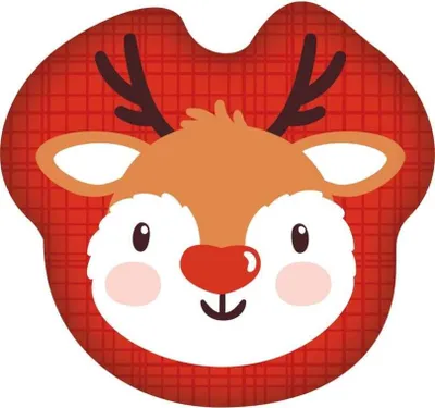 Produktbild von Baby Dekokissen Weihnachtskissen "RENTIER"