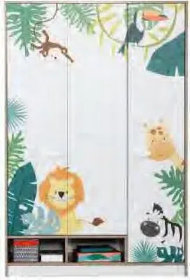 Immagine prodotto di Armadio guardaroba design ragazze camera dei bambini armadi guardaroba legno