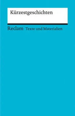Image de Kürzestgeschichten. Texte und Materialien für den Unterricht