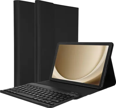 Productafbeelding van Accezz Bluetooth Keyboard Bookcase voor de Samsung Galaxy Tab A9 Plus - QWERTY / NL - Zwart