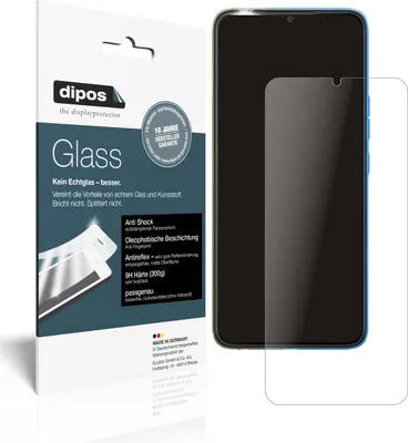 Produktbild von 2x Schutzfolie für Tecno Pop 5 Pro matt - Anti-Shock 9H Folie dipos Glass Kunststoffglas