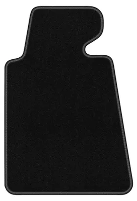 Productafbeelding van Velours bestuurdersmat voor BMW 7 E32 1986-1994 – zwart, op maat – Wielganizator BASIC